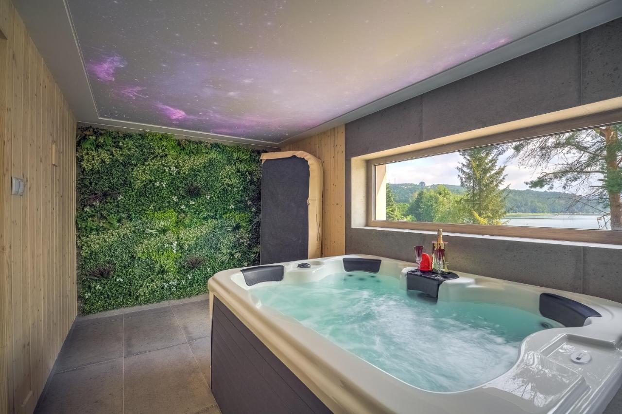 Znamirowickachata SAUNA JACUZZI SPA Znamirowice Zewnętrze zdjęcie