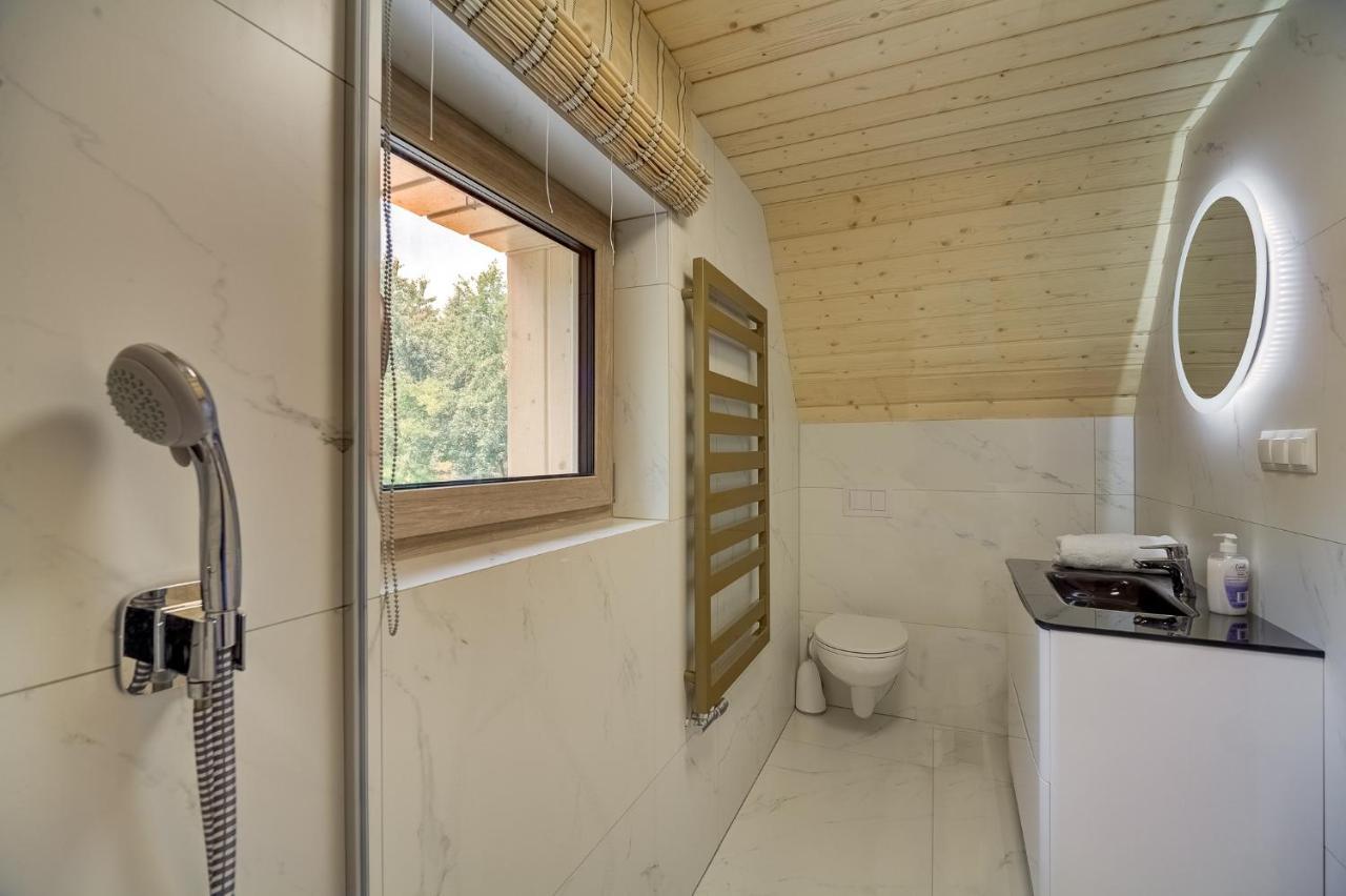 Znamirowickachata SAUNA JACUZZI SPA Znamirowice Zewnętrze zdjęcie